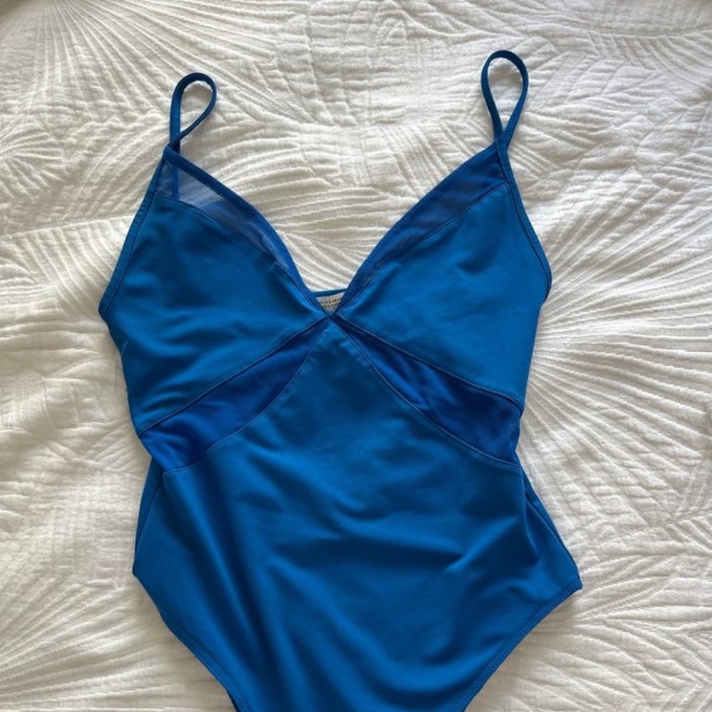 Zara blue bodysuit